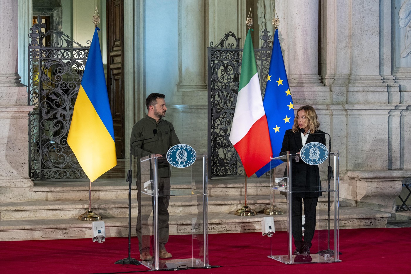 Italia anunță că va găzdui o conferință privind reconstrucția Ucrainei