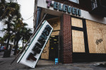 Aftermath of Hurricane Milton Making Landfall on Florida's Gulf Coast, Tampa, USA - 10 Oct 2024