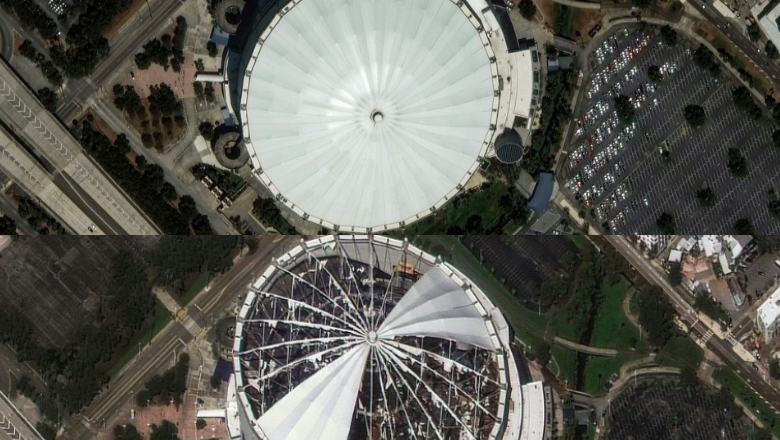 Înainte și după. Imagini din satelit cu dezastrul lăsat de uraganul Milton în Florida. Bilanțul morților a crescut la 15