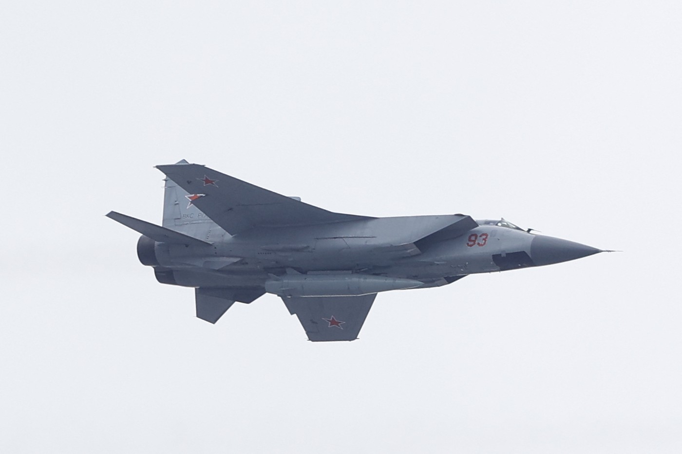 Unde se află acum avioanele de război rusești MiG-31 care au aterizat în Belarus în această săptămână