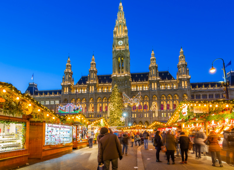 Târgul de Crăciun din Viena, Austria. Foto Shutterstock