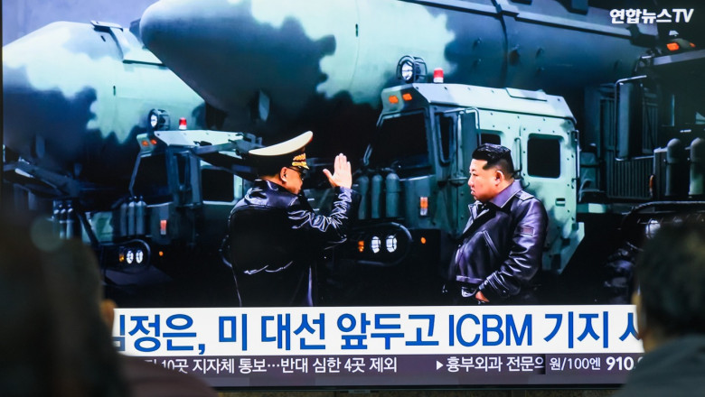 North Korean leader Kim Jong Un visits a strategic missile base at an undisclosed location in North Korea - 23 Oct 2024