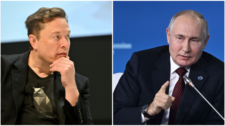 Elon Musk şi Kremlinul dezmint acuzaţiile WSJ potrivit cărora miliardarul se află în contact cu Putin din 2022