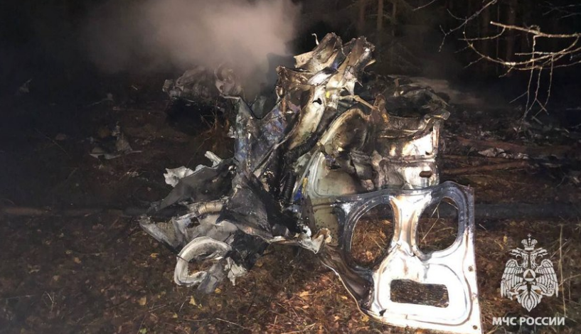Un elicopter care transporta personal medical s-a prăbuşit în centrul Rusiei. Toate cele patru persoane aflate la bord au murit