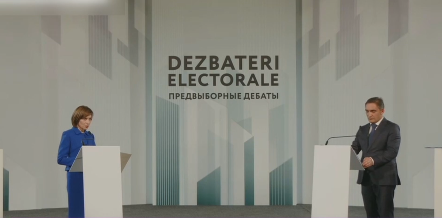 Prezidențiale Rep. Moldova. Stoianoglo: Cu România nu am realizat niciun proiect care ne-ar putea apropia de UE/ Sandu: Este o ofensă