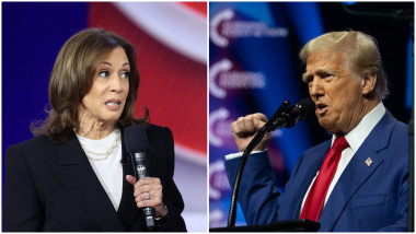 kamala harris și donald trump