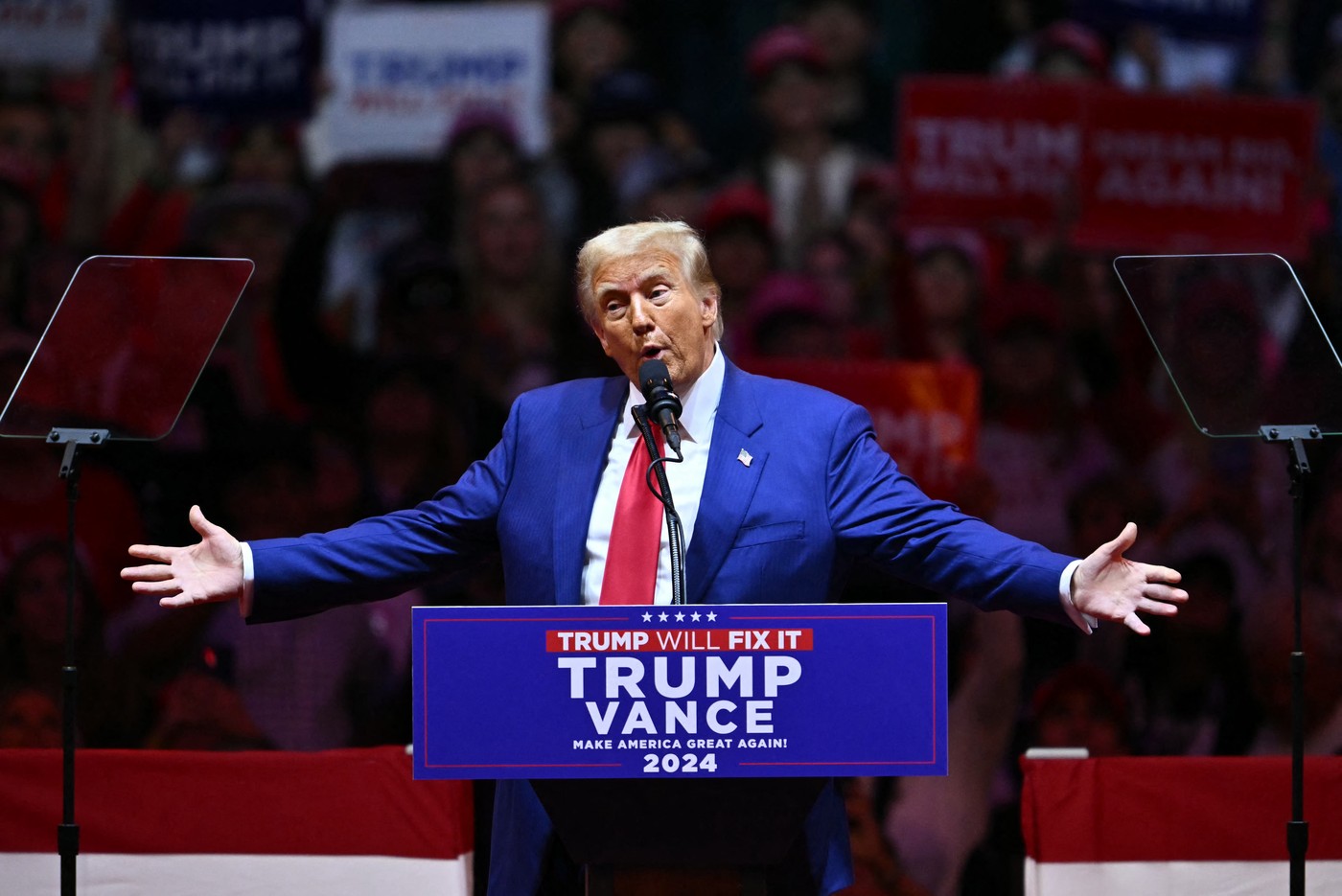 Controverse după mitingul electoral al lui Donald Trump la New York. De ce au reacționat portoricanii