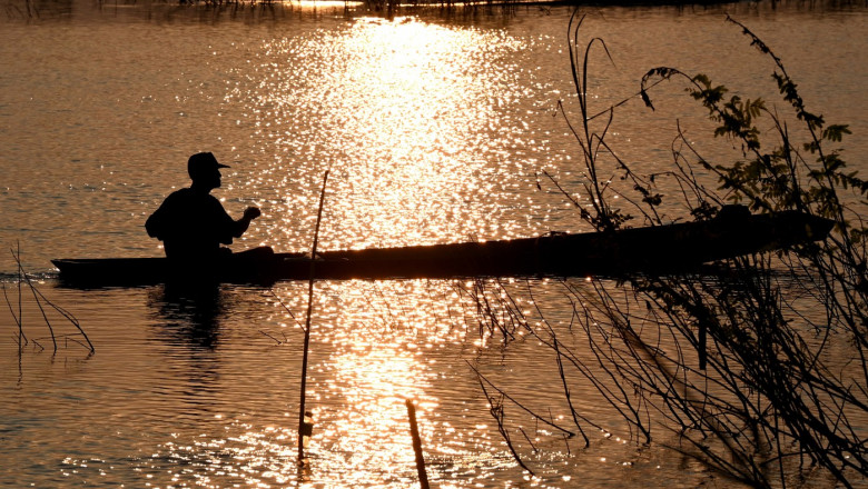 Pescar pe râul Mekong