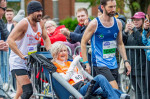 2024 Irish Life Dublin Marathon, Dublin 27/10/2024 Colin Farrell and Emma Fogarty Colin Farrell and Emma Fogarty 27/10/2