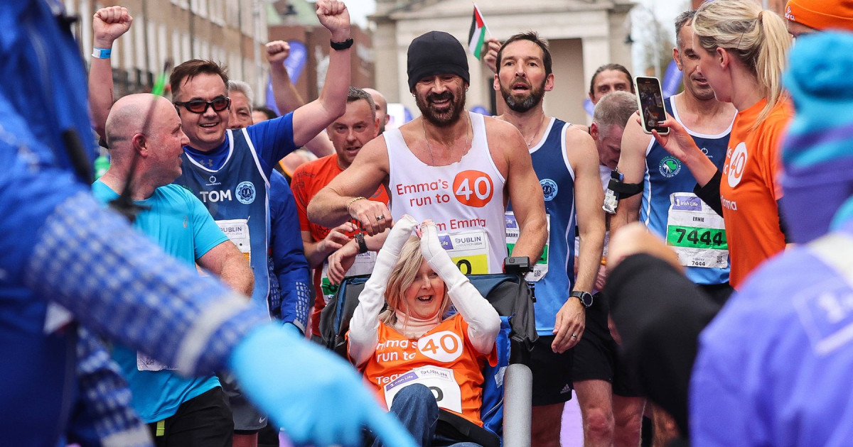 Colin Farrell, un maratonist dedicat: sprijin pentru prietena sa cu epidermoliză buloasă