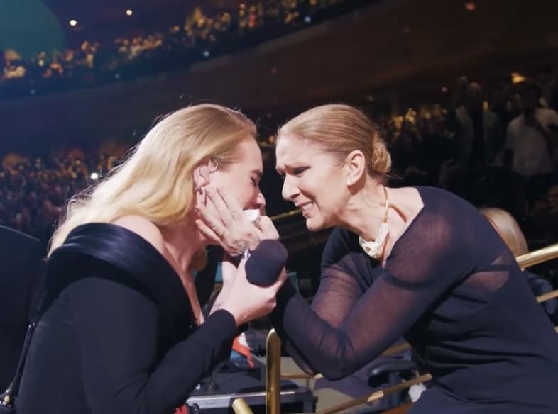 Mesajul emoționant postat de Adele după ce s-a întâlnit cu Celine Dion la un concert: „Cuvintele nu pot descrie ce însemni pentru mine”
