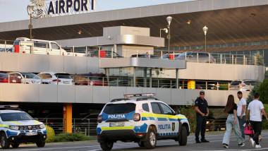 The situation at the international airport in Chisinau, where an unknown person opened fire.