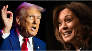 kamala harris si donald trump