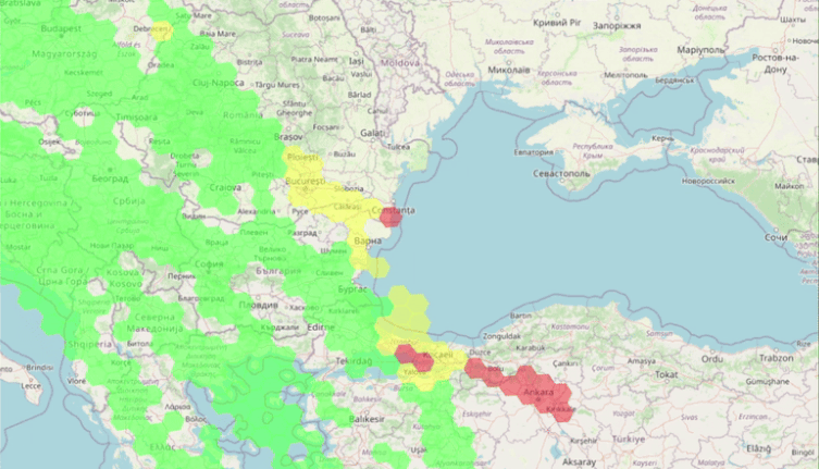Bruiaj GPS extrem de activ în zona litoralului românesc. 90% din semnalele false GPS provin din Crimeea (raport). Ce spune Grindeanu