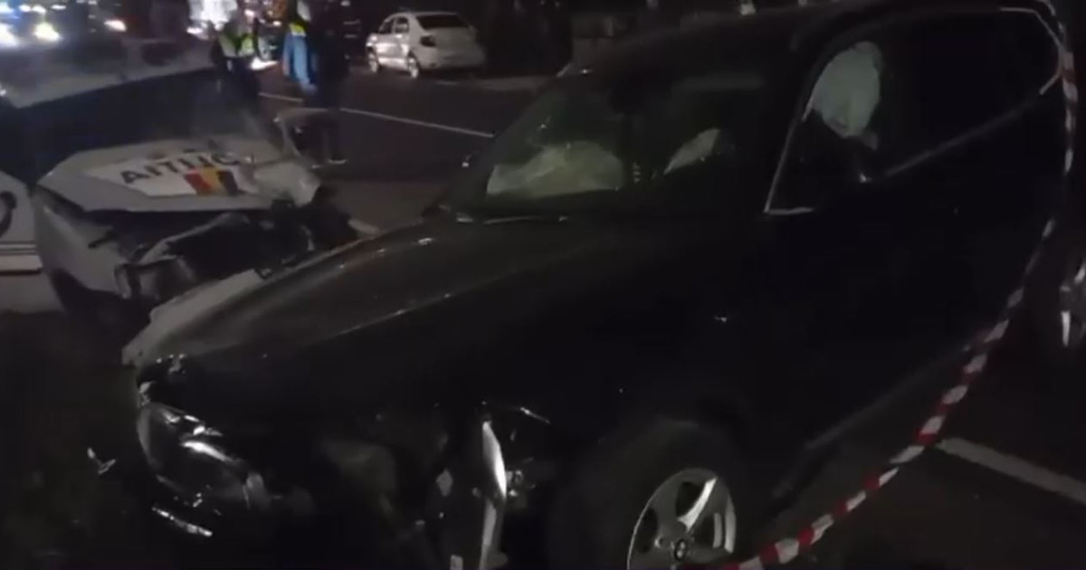 Accident grav pe DN7: Doi polițiști răniți în misiune