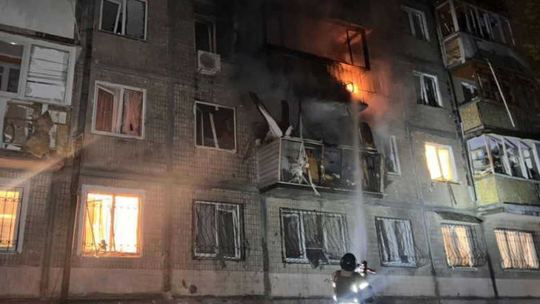 incendiu în bloc kiev