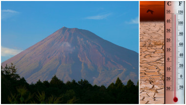 Efectele crizei climatice în Japonia: pentru prima dată în 130 de ani Muntele Fuji a rămas fără zăpadă la finalul lunii octombrie