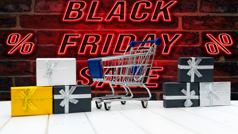 Bavaria, Germany - October 27, 2024: Black Friday Sale on Friday, November 29, 2024. Symbol for discount day of the year