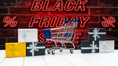 Bavaria, Germany - October 27, 2024: Black Friday Sale on Friday, November 29, 2024. Symbol for discount day of the year