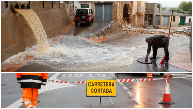 Inundații Castellon, Spania