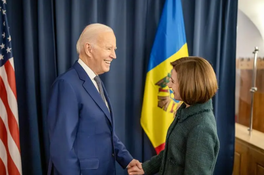 Joe Biden a felicitat-o pe Maia Sandu. Mesajul transmis Rusiei