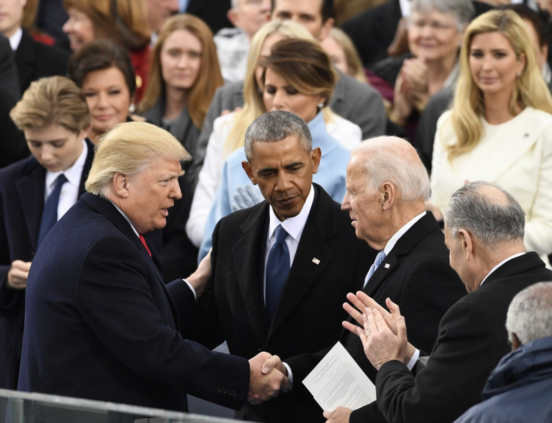 Inauguration ceremony in Washington, D. C.