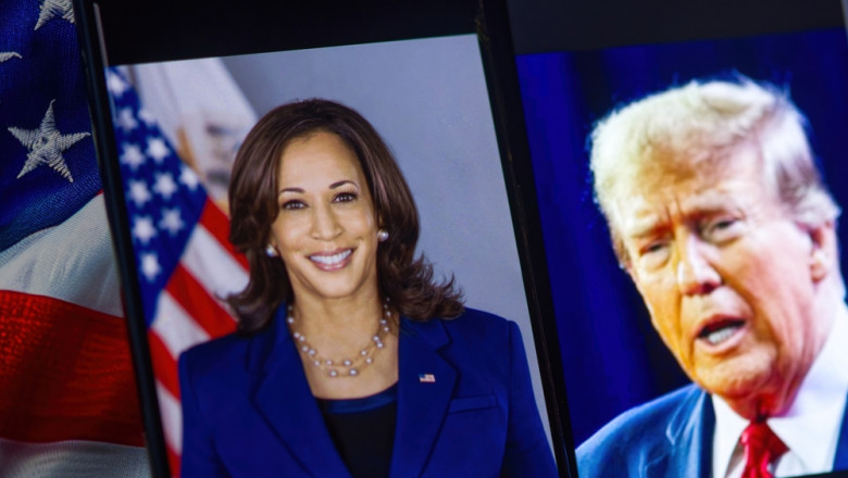 kamala harris versus donald trump