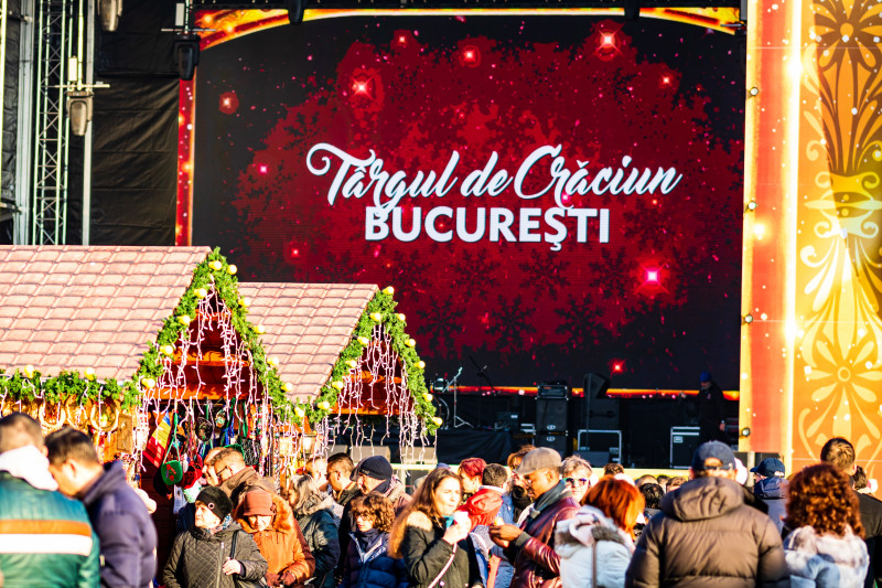 Targul de Craciun din Bucuresti se deschide pe 29 noiembrie. Foto Shutterstock