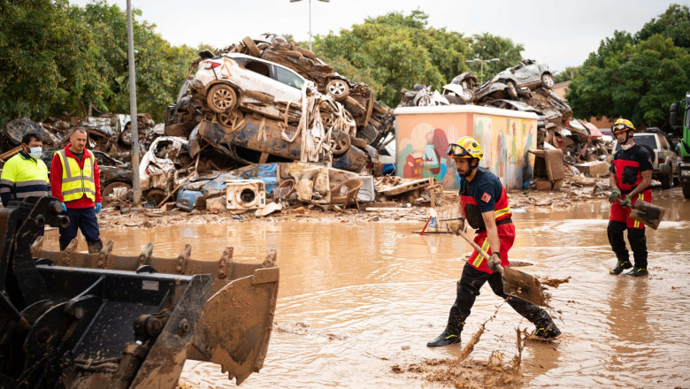 spania inundatii pagube