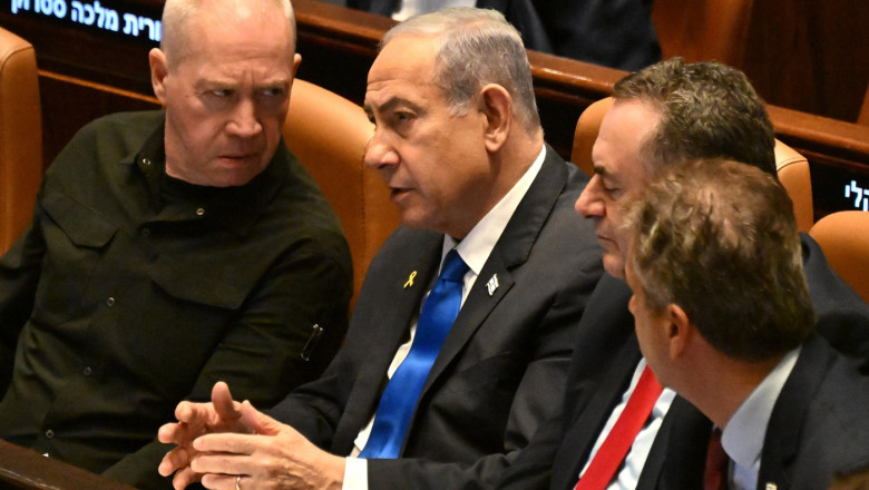 Prime Minister Benjamin Netanyahu Attends The Opening Of The Knesset