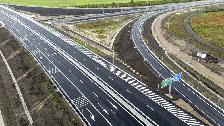 autostrada moldovei din dronă