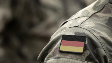 Flag,Of,Germany,On,Military,Uniform.,Army,,Armed,Forces,,Soldiers.