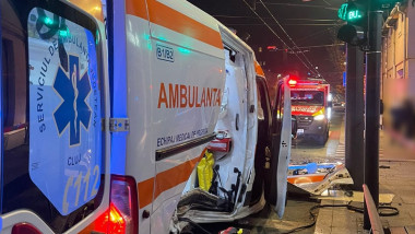 Accident ambulanta Cluj Napoca