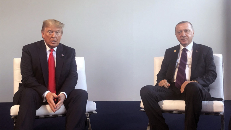 Donald Trump și Recep Tayyip Erdogan. Imagine de arhivă. Foto: Profimedia Images