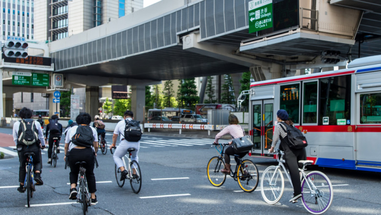 biciclisti japonia