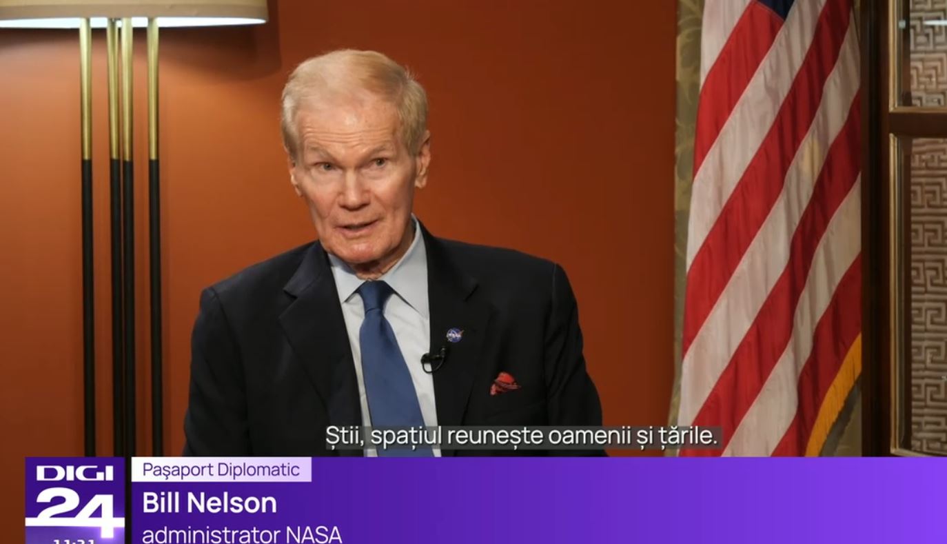 Bill Nelson, NASA: Nu am văzut diviziune rasială sau religioasă. Din perspectiva spațiului, toți suntem cetățeni ai planetei Pământ