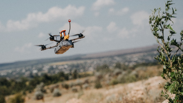 Ukrainian Drone Operators of the 24th Separate Mechanized Brigade test new equipment in Donetsk Oblast