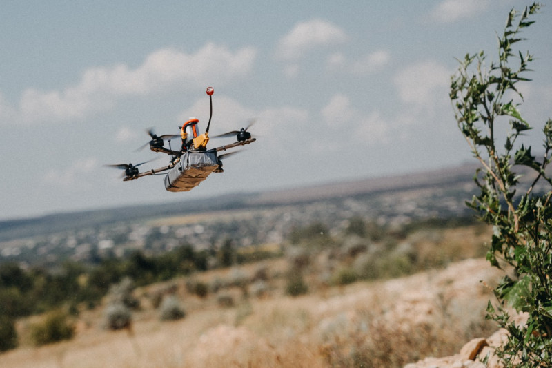 Ukrainian Drone Operators of the 24th Separate Mechanized Brigade test new equipment in Donetsk Oblast