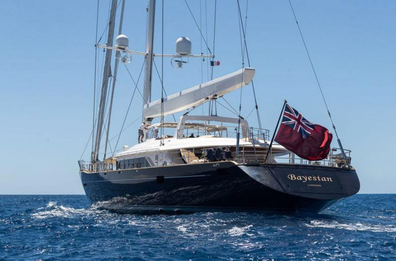 Bayesian Superyacht, Mike Lynch, British Tech Tycoon missing after Yacht sinks off Sicily, Italy - 19 Aug 2024