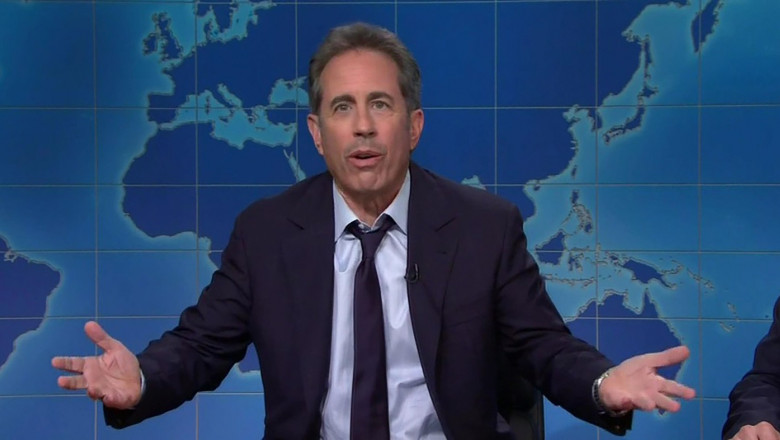 Jerry Seinfeld crashes SNL Weekend Update as “A Man Who Did Too Much Press” with A warning for Ryan Gosling