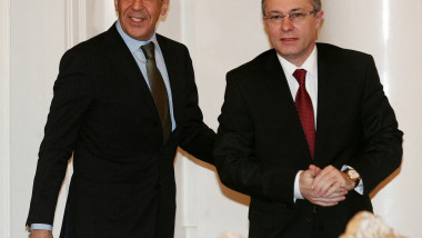 Cristian Diaconescu și Serghei lavrov