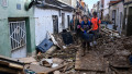 Dezastrul lăsat în urmă de viitură. Foto: Profimedia Images