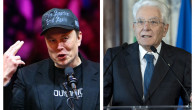 Elon Musk și Sergio Mattarella