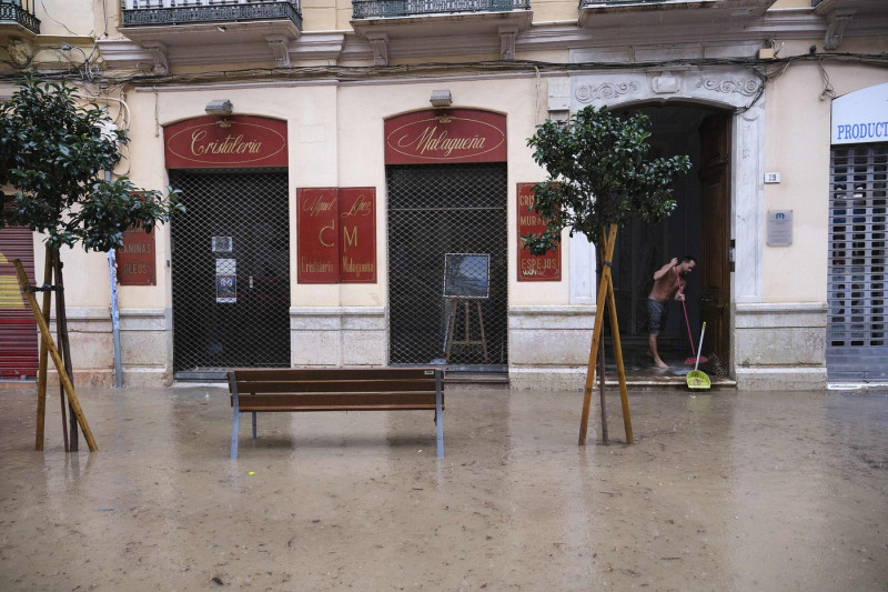 INUNDATII SPANIA, MALAGA