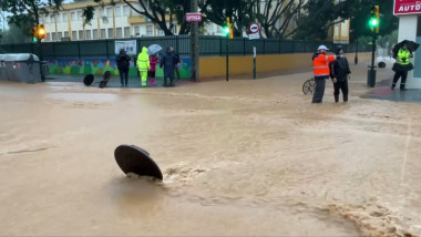 Mii de persoane au fost evacuate din Malaga, din cauza inundațiilor devastatoare și a unor noi alerte meteo extreme în Spania