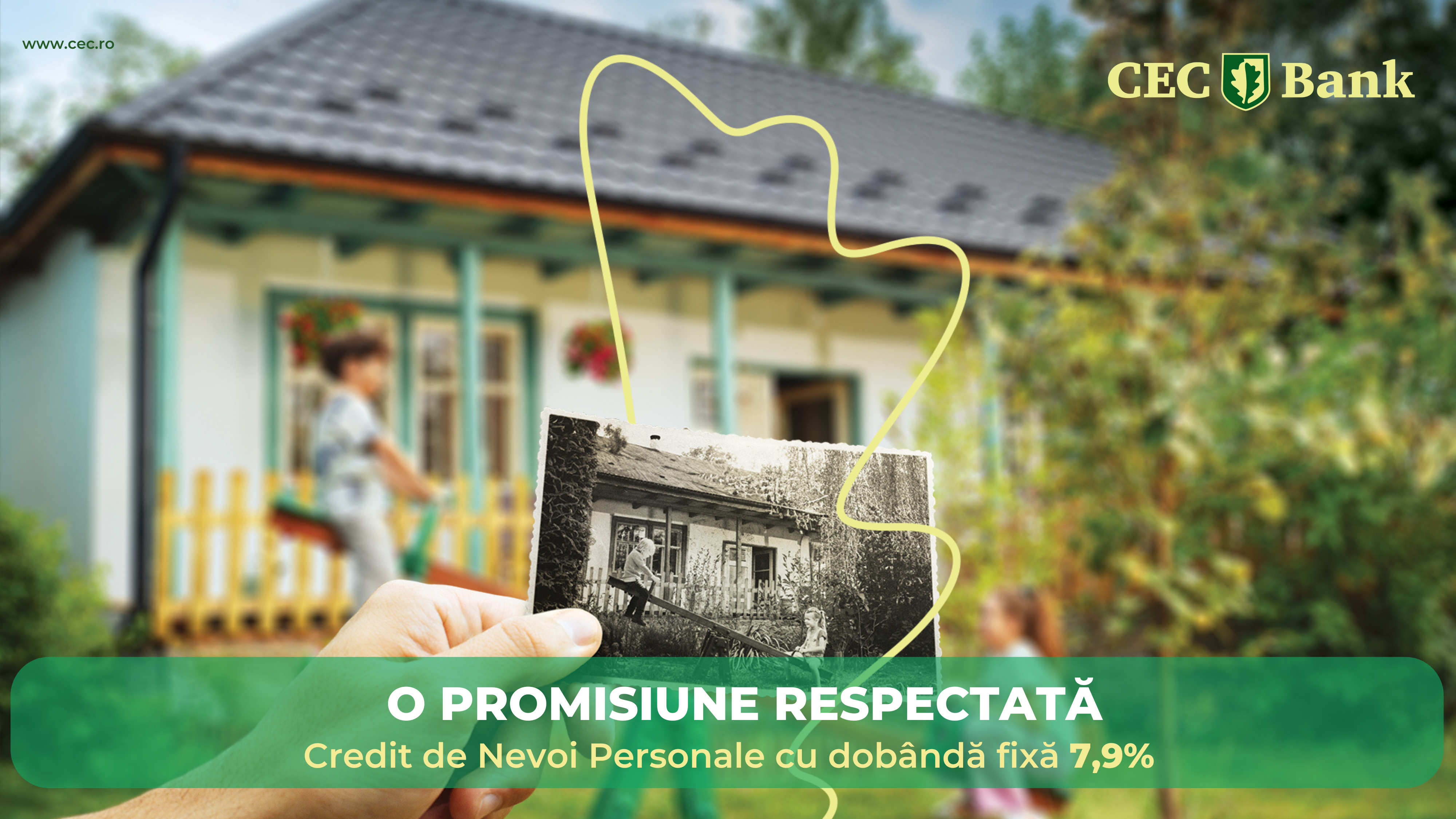 CEC Bank oferă credite de nevoi personale cu dobândă fixă de 7,90%