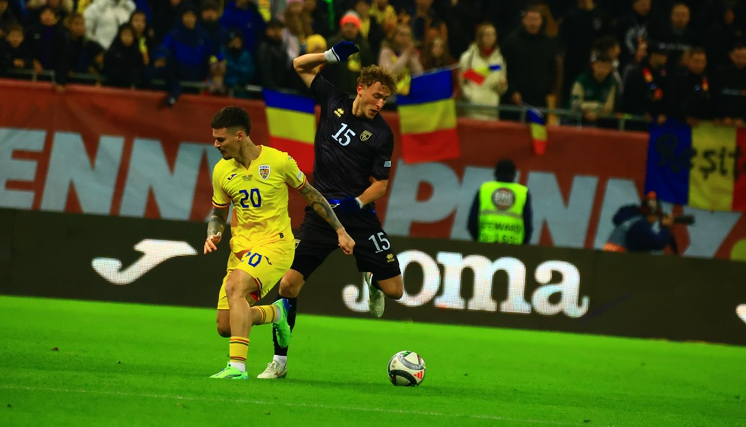 LIVE TEXT. România - Kosovo, ACUM, în Liga Națiunilor. Kosovarii au ieșit de pe teren cu un minut înainte de fluierul final