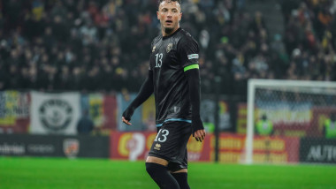 Nations League C, Group C2: Romania vs. Kosovo Amir Rrahmani in action during the Nations League C, Group C2 match betwe