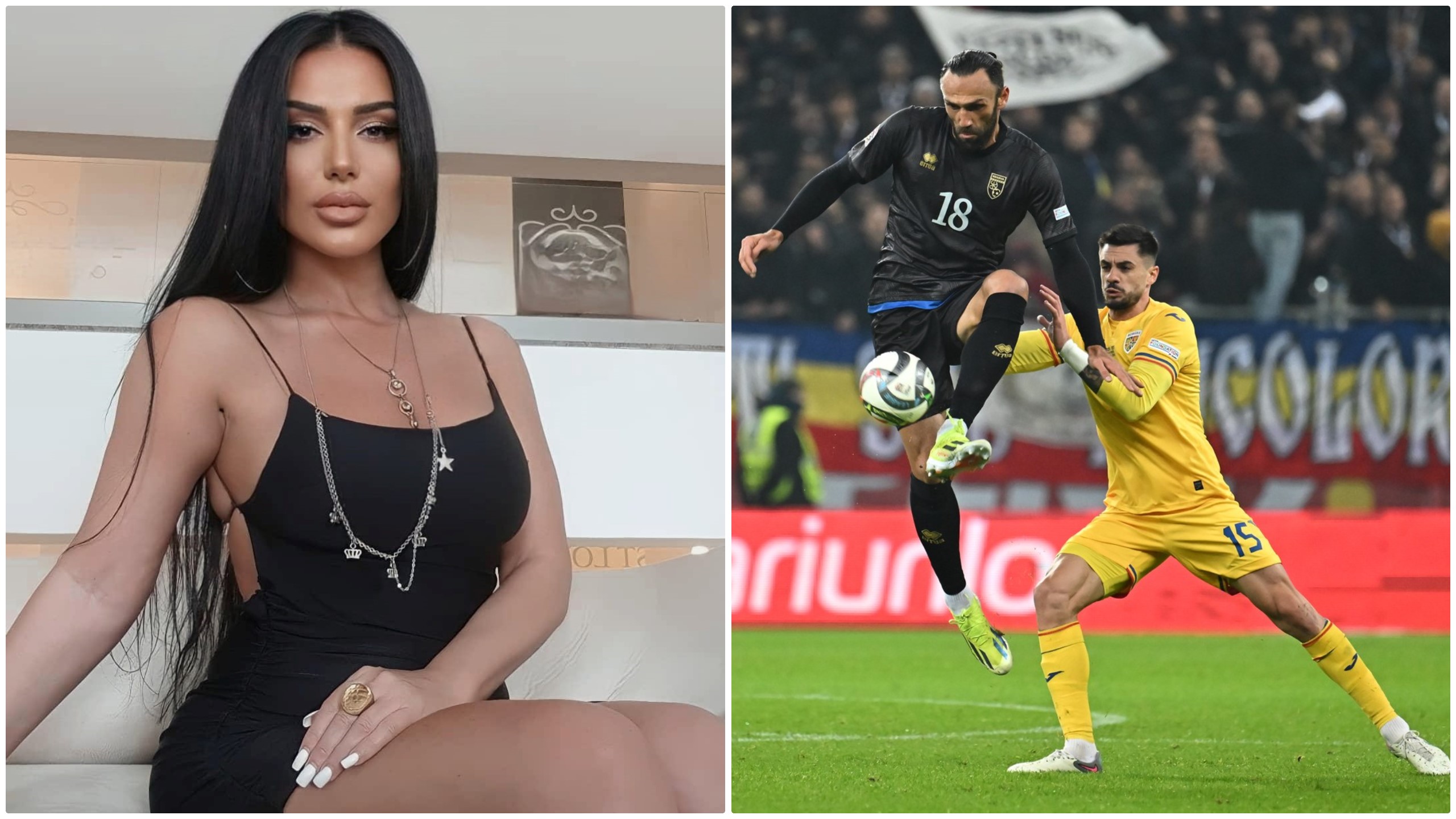 Jurnalistă kosovară, reacție virală pe internet după meciul România-Kosovo. Ce scrie și presa din Serbia
