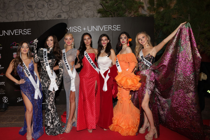 Miss Universe Catrinas Gala Red Carpet, Mexico City, Mexico - 01 Nov 2024